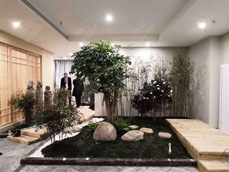 恒辉地产室内景观